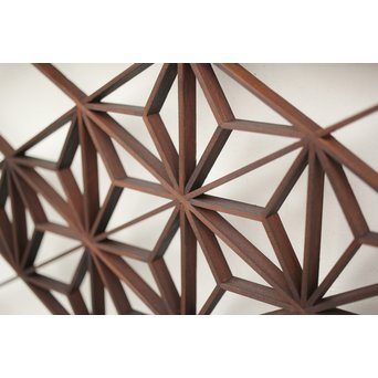 黒枠組子欄間　R0060 