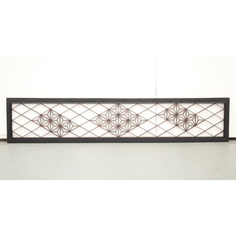 黒枠組子欄間　R0060 