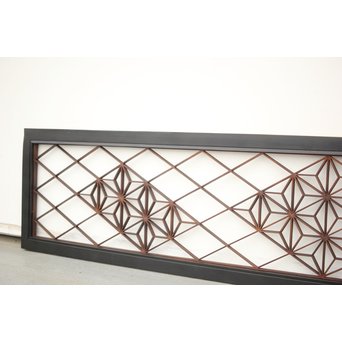 黒枠組子欄間　R0060 