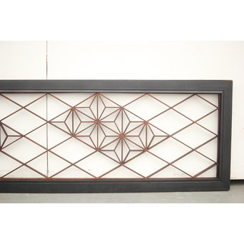 黒枠組子欄間　R0060 