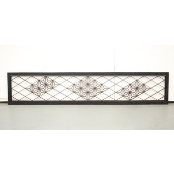 黒枠組子欄間　R0060