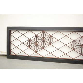 黒枠組子欄間　R0060 