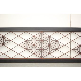 黒枠組子欄間　R0060 