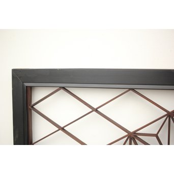 黒枠組子欄間　R0060 