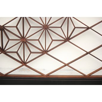 黒枠組子欄間　R0060 