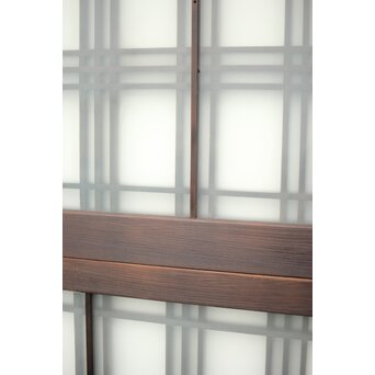 ガラス入 タータンチェック組子欄間M 2枚1組　R0062 