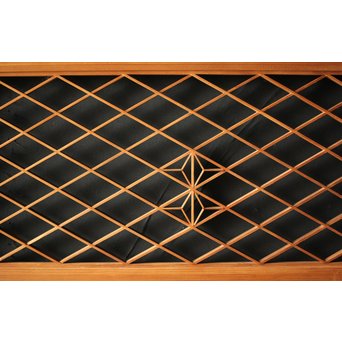 白木組子欄間 2枚1組　R0064Y 