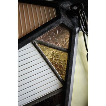 多面体ステンドグラスの照明　A2024Y 