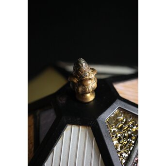 多面体ステンドグラスの照明　A2024Y 