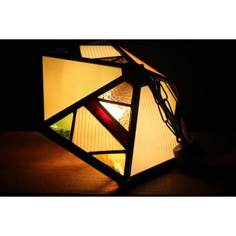 多面体ステンドグラスの照明　A2024Y 