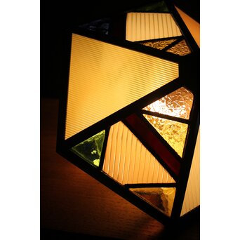 多面体ステンドグラスの照明　A2024Y 