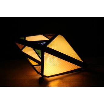 多面体ステンドグラスの照明　A2024Y 