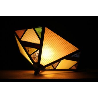 多面体ステンドグラスの照明　A2024Y 