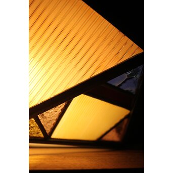 多面体ステンドグラスの照明　A2024Y 