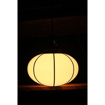 オーバル型和装電笠　A2025 