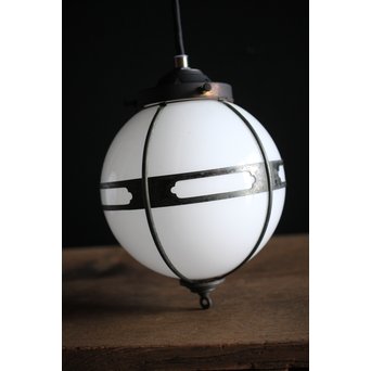 球体 銅装飾電笠　A2026 