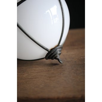 球体 銅装飾電笠　A2026 