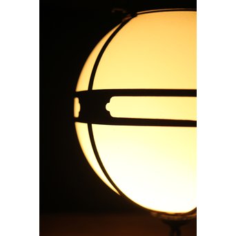 球体 銅装飾電笠　A2026 