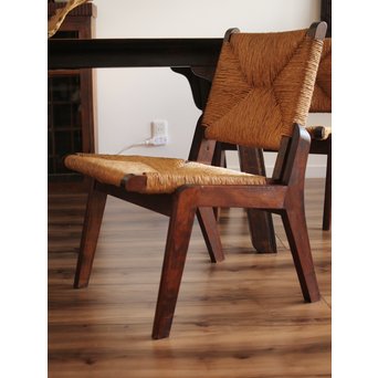 松本民芸家具 ラッシチェアー椅子 2脚1組　T435 