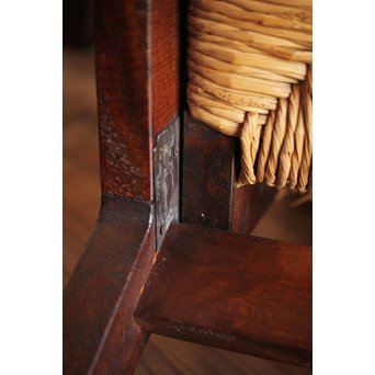 松本民芸家具 ラッシチェアー椅子 2脚1組　T435 