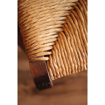 松本民芸家具 ラッシチェアー椅子 2脚1組　T435 