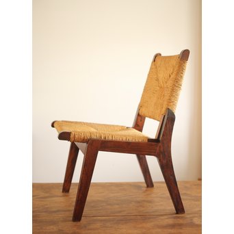 松本民芸家具 ラッシチェアー椅子 2脚1組　T435 