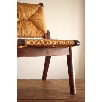 松本民芸家具 ラッシチェアー椅子 2脚1組　T435 