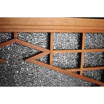 松皮菱組子のダイアガラス明り取り　R0069 