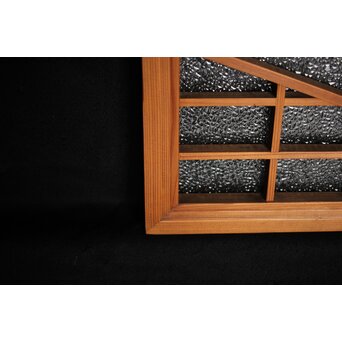 松皮菱組子のダイアガラス明り取り　R0069 