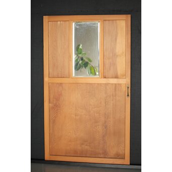 鏡付 一枚板の扉S　B999