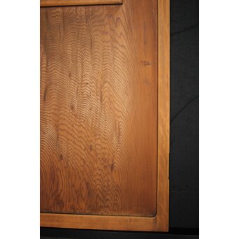 鏡付 一枚板の扉L　B1000 