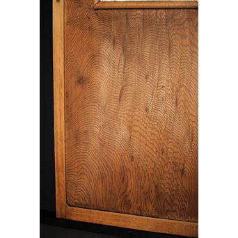 鏡付 一枚板の扉L　B1000 