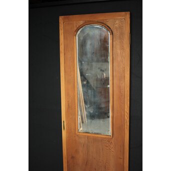 鏡付 一枚板の扉L　B1000 