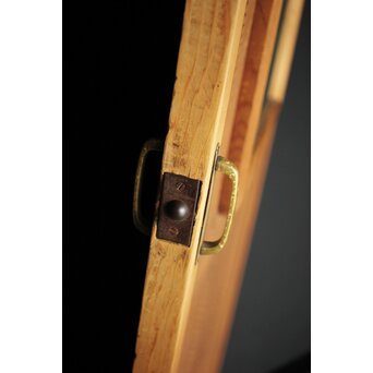 鏡付 一枚板の扉L　B1000 