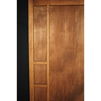 鏡付 一枚板の扉L　B1000 