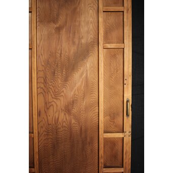 鏡付 一枚板の扉L　B1000 