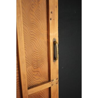 鏡付 一枚板の扉L　B1000 