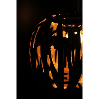 カキツバタ 銅製球体灯籠　A2031Y 