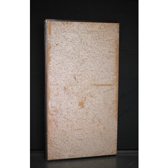 那須雅城 台湾博物館収蔵作家【軍鶏】紙本屏風　Z239 