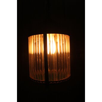 ガラス筒 円柱式電笠/照明　A2034Y 