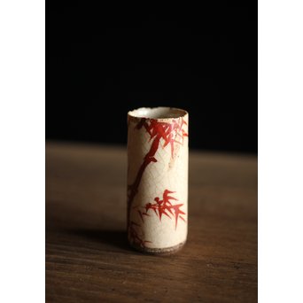 高橋道八 京焼茶巾筒　P213