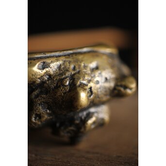 栄螺 唐金 蓋置/香炉　M246 