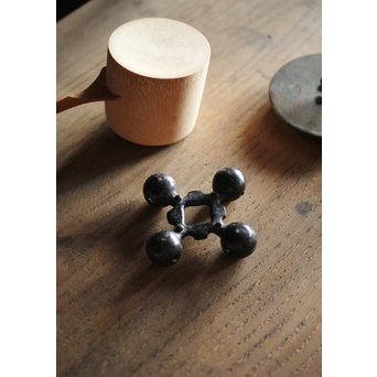 三環鈴系 古銅蓋置　M247 