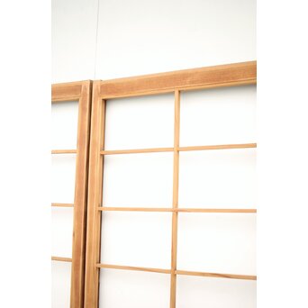 腰板絵 雪見障子戸M 4枚1組　F235 