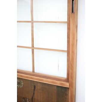 腰板絵 雪見障子戸M 4枚1組　F235 