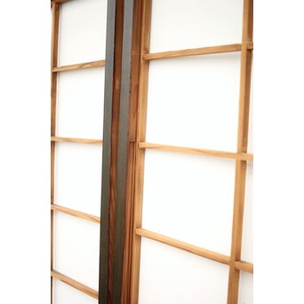 腰板絵 雪見障子戸M 4枚1組　F235 