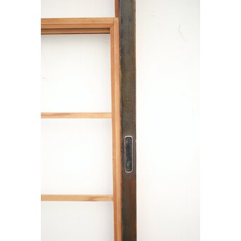 腰板絵 幅広雪見障子戸 2枚1組　F236 