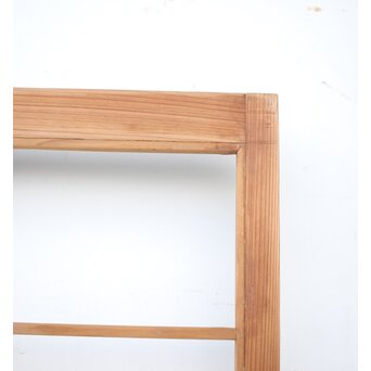 腰板絵 幅広雪見障子戸 2枚1組　F236 