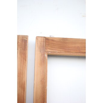 腰板絵 幅広雪見障子戸 2枚1組　F236 