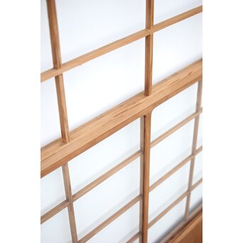 腰板絵 幅広雪見障子戸 2枚1組　F236 